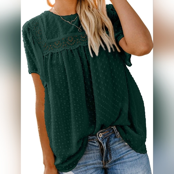 AlvaQ Chiffon Boho top - Picture 1 of 3